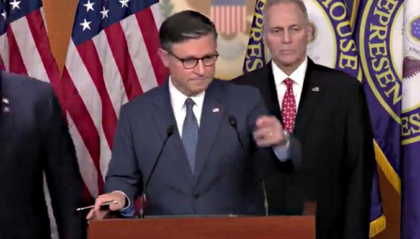 ‘conditional-adherence’:-speaker-johnson-slammed-for-wavering-on-certifying-2024-election