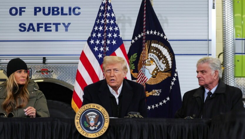 ‘not-good’:-trump-proposes-‘getting-rid-of’-fema,-conditioning-california-aid-on-voter-id