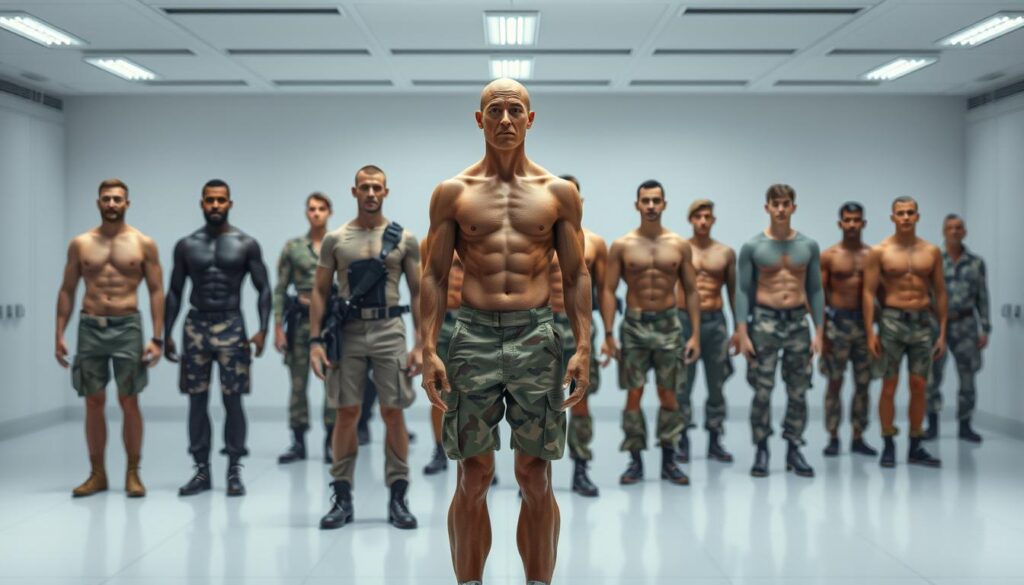 army body composition study