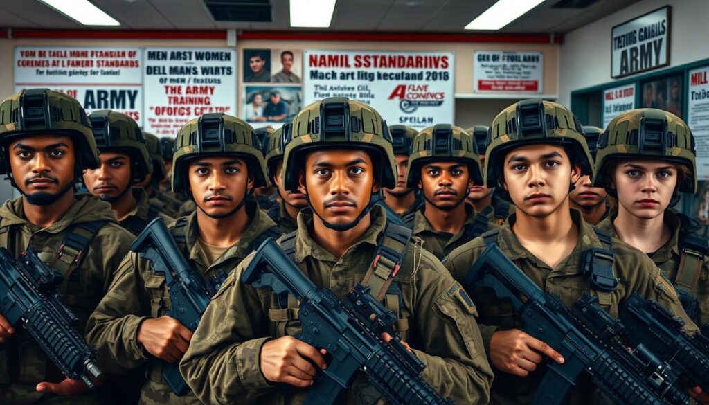 soldier readiness and recruitment standards