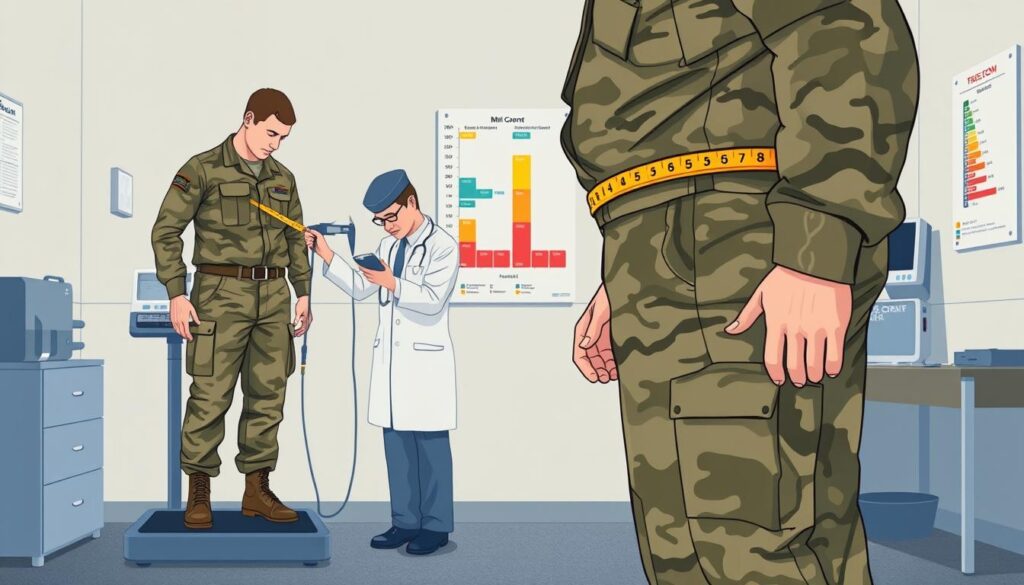 Army body composition assessment