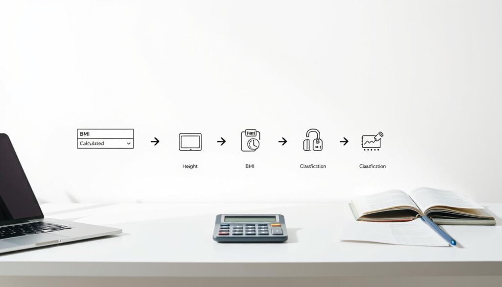 BMI calculation process