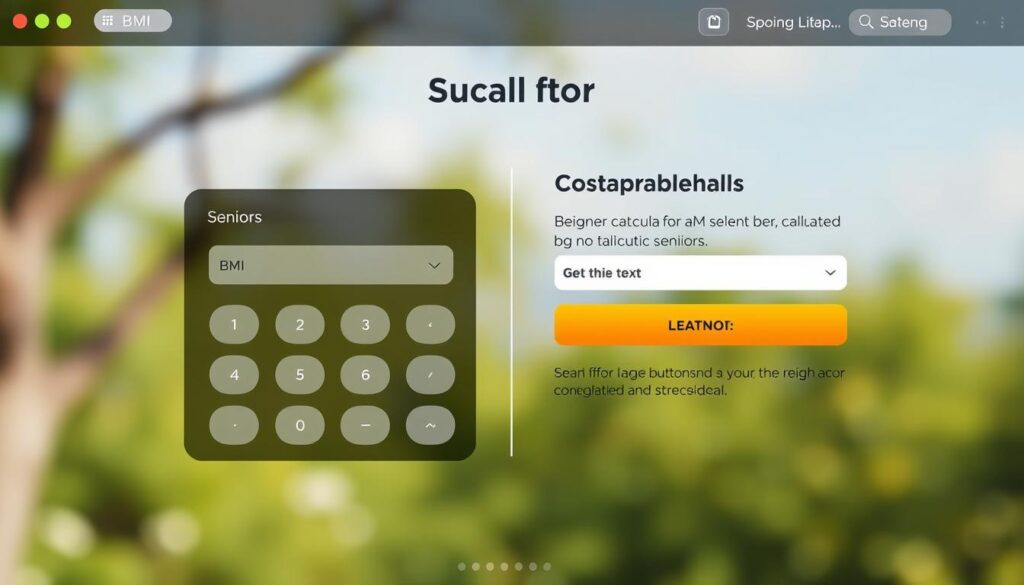 BMI calculator for seniors over 65