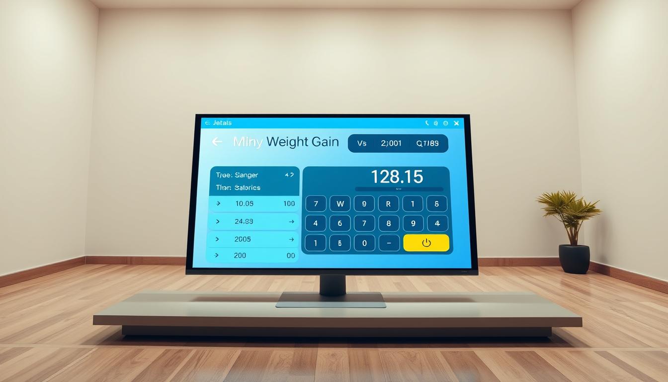 Healthy weight gain diet plan calculator