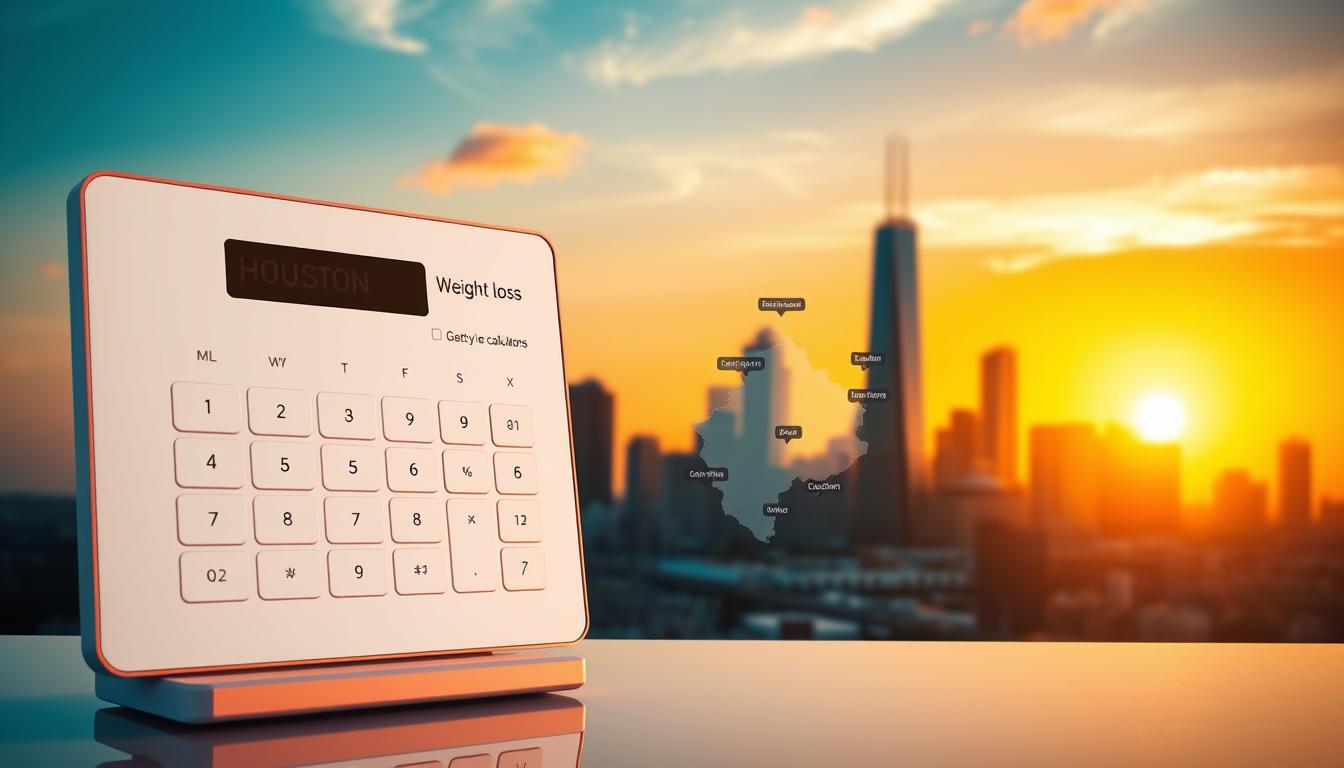 Houston weight loss calculator near me