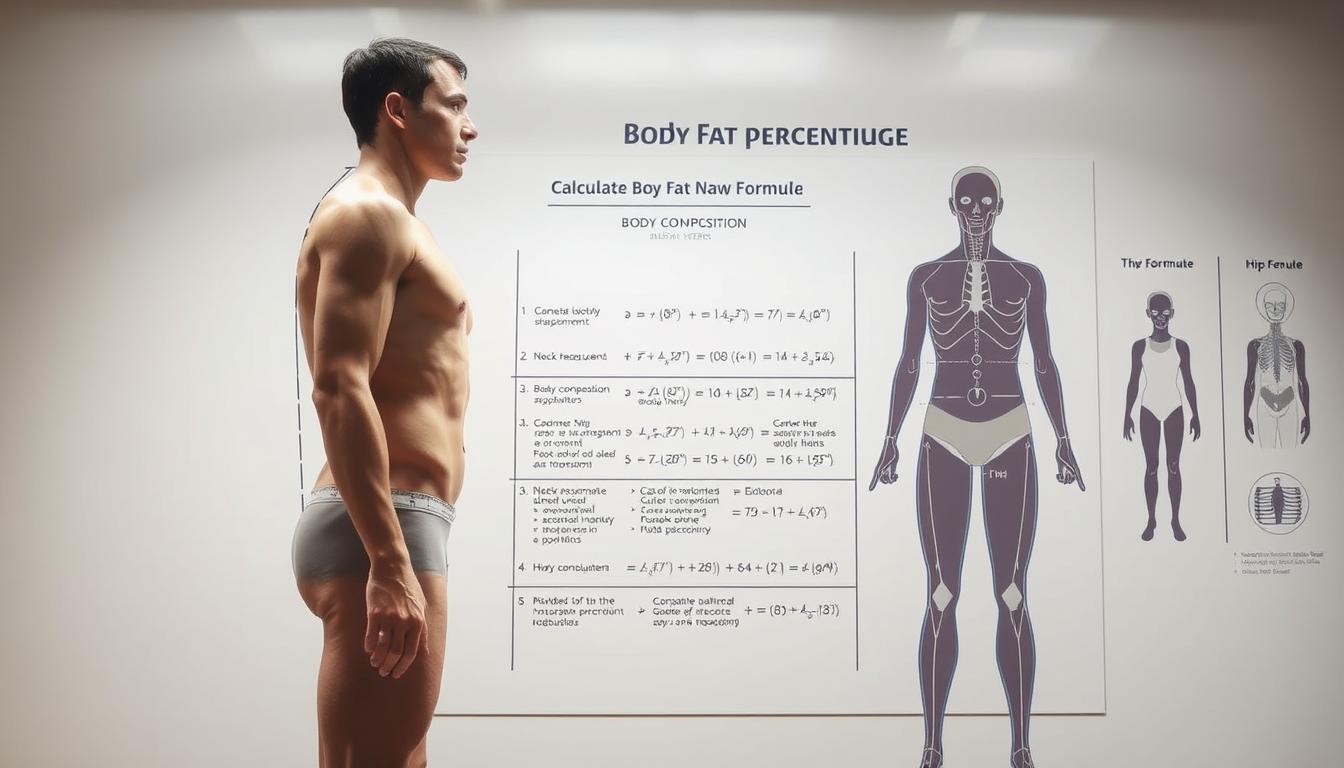 How to calculate body fat using Navy method