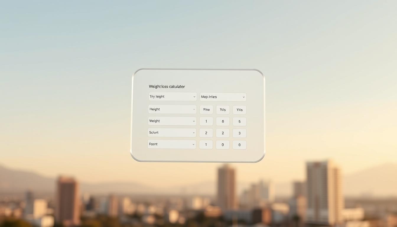 Scottsdale weight loss calculator near me