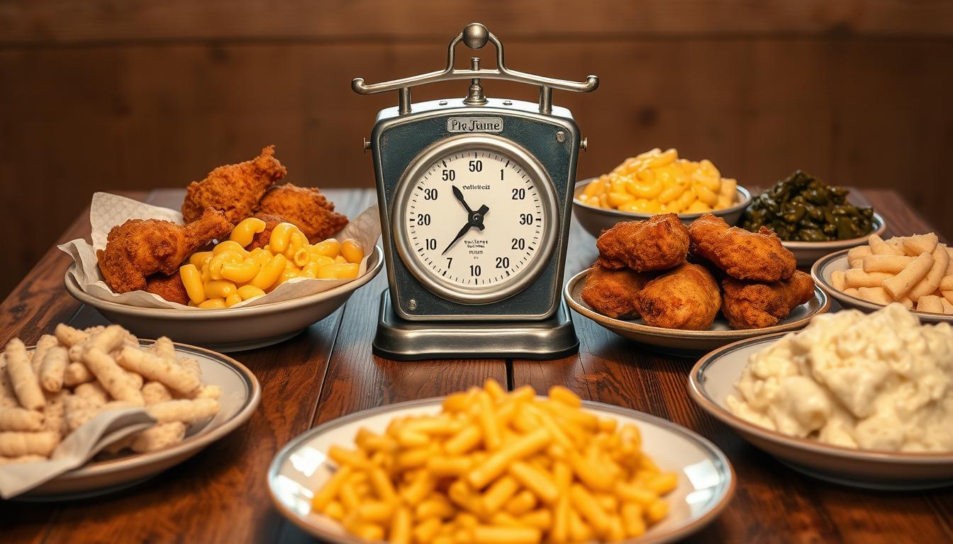 Southern comfort food weight tool