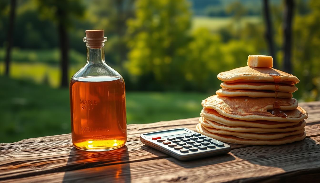Vermont maple syrup diet calculator