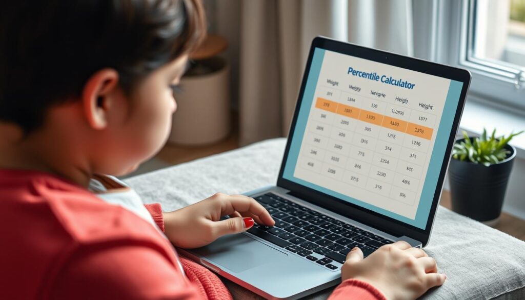 Weight and height percentile calculator for kids