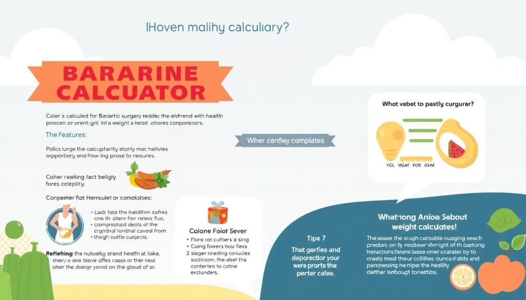 bariatric surgery calorie calculator