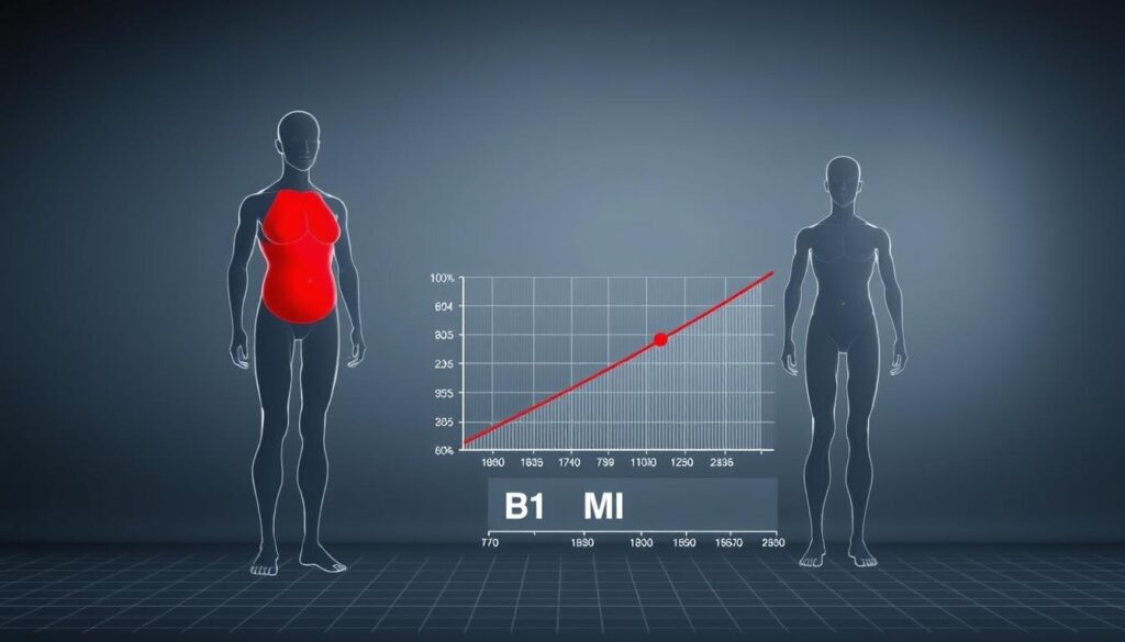 body fat percentage vs BMI
