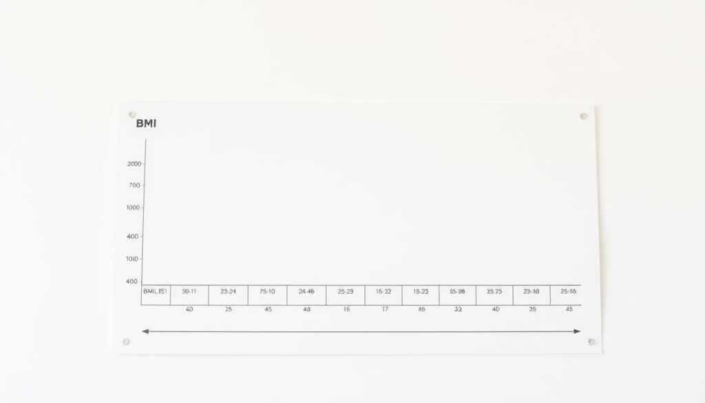 body mass index chart
