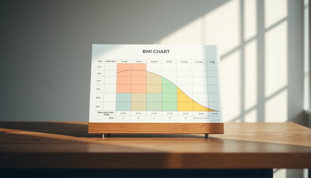 body mass index chart