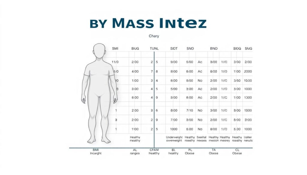 body mass index chart for elderly health