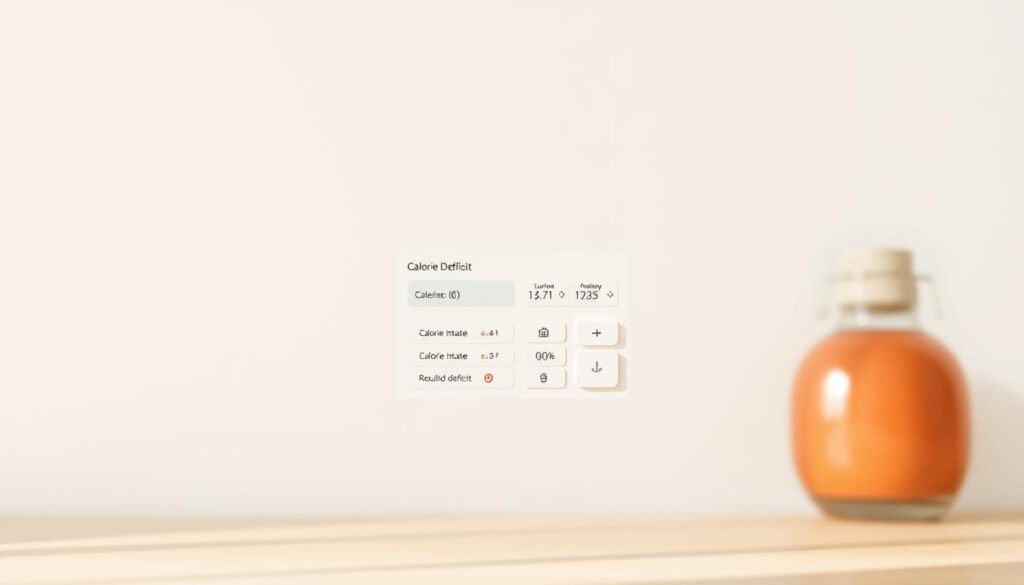 calorie deficit calculation