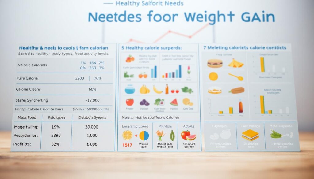 calorie needs for weight gain