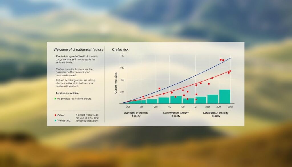 health risk correlations visualization