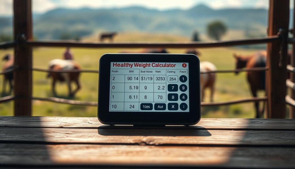 healthy weight calculator