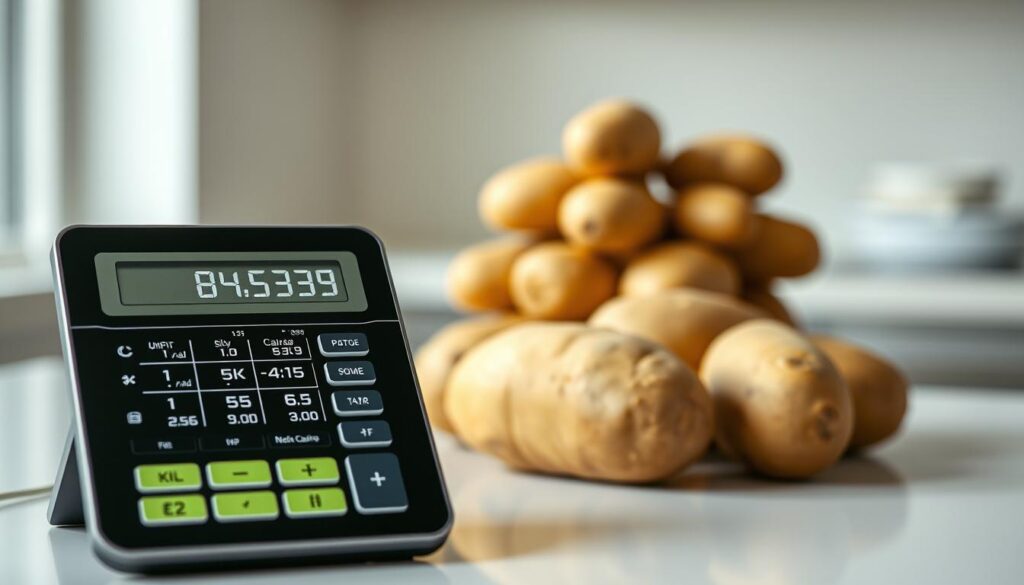 potato diet calculator process