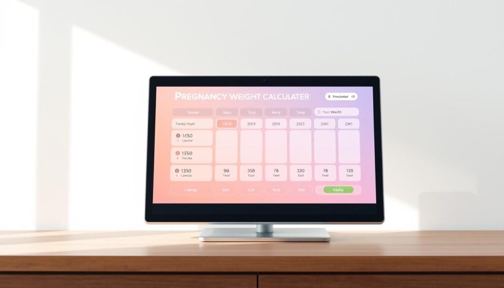 pregnancy weight gain calculator