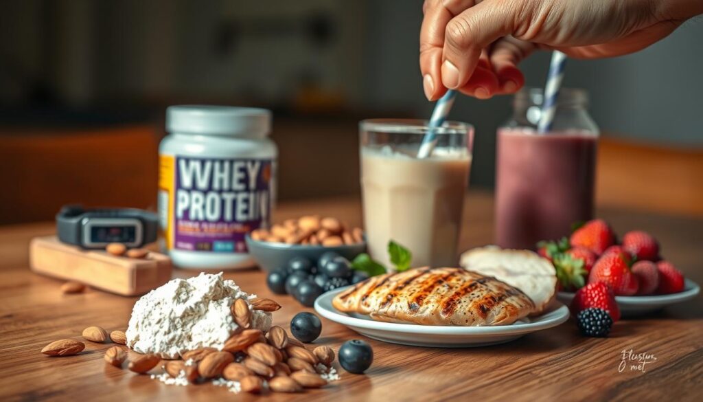 protein intake timing