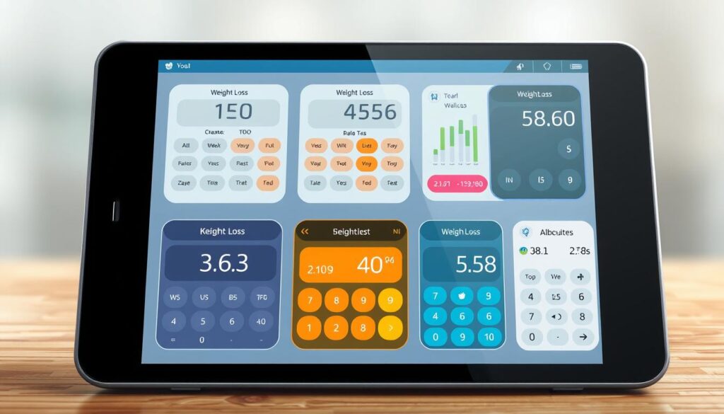 weight loss progress calculators