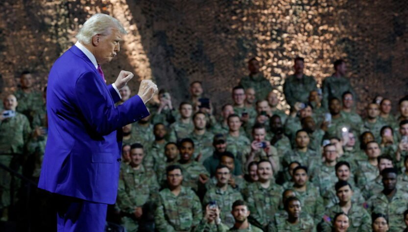 ‘mad-king’:-trump-teases-‘fourth’-term-to-us.-troops-overseas