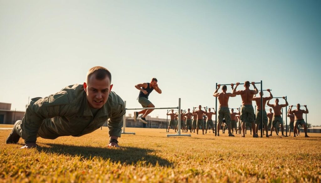 Army Fitness Test Components