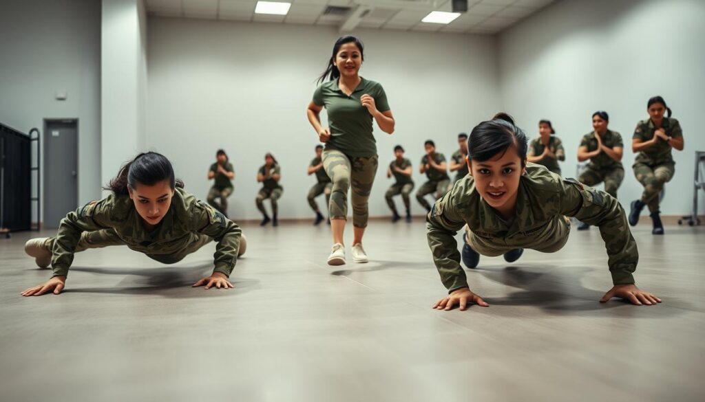 Army Fitness Test for Women