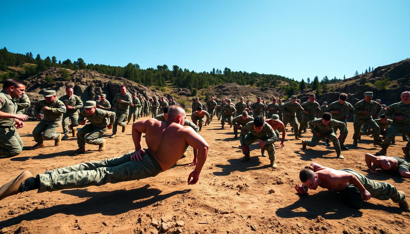 Army basic training workout plan