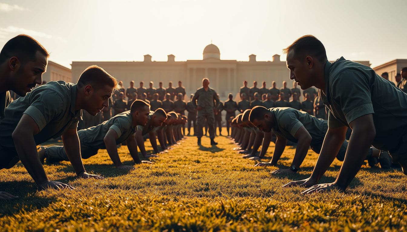 Army push-up standards