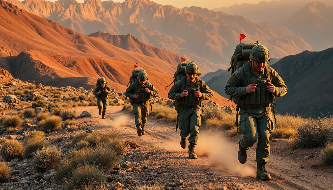 Army ruck march standards