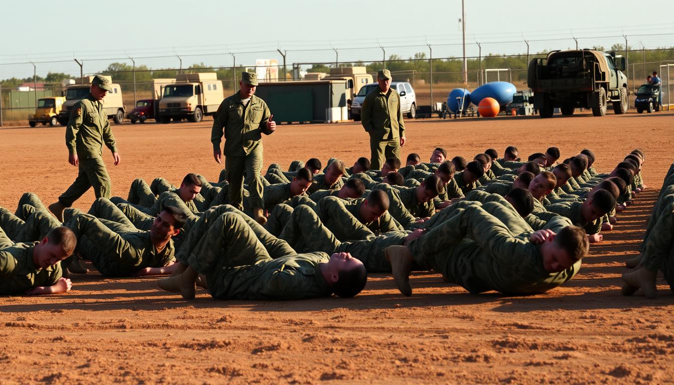 Army sit-up standards