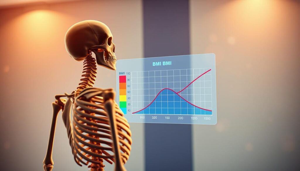 BMI and bone density relationship