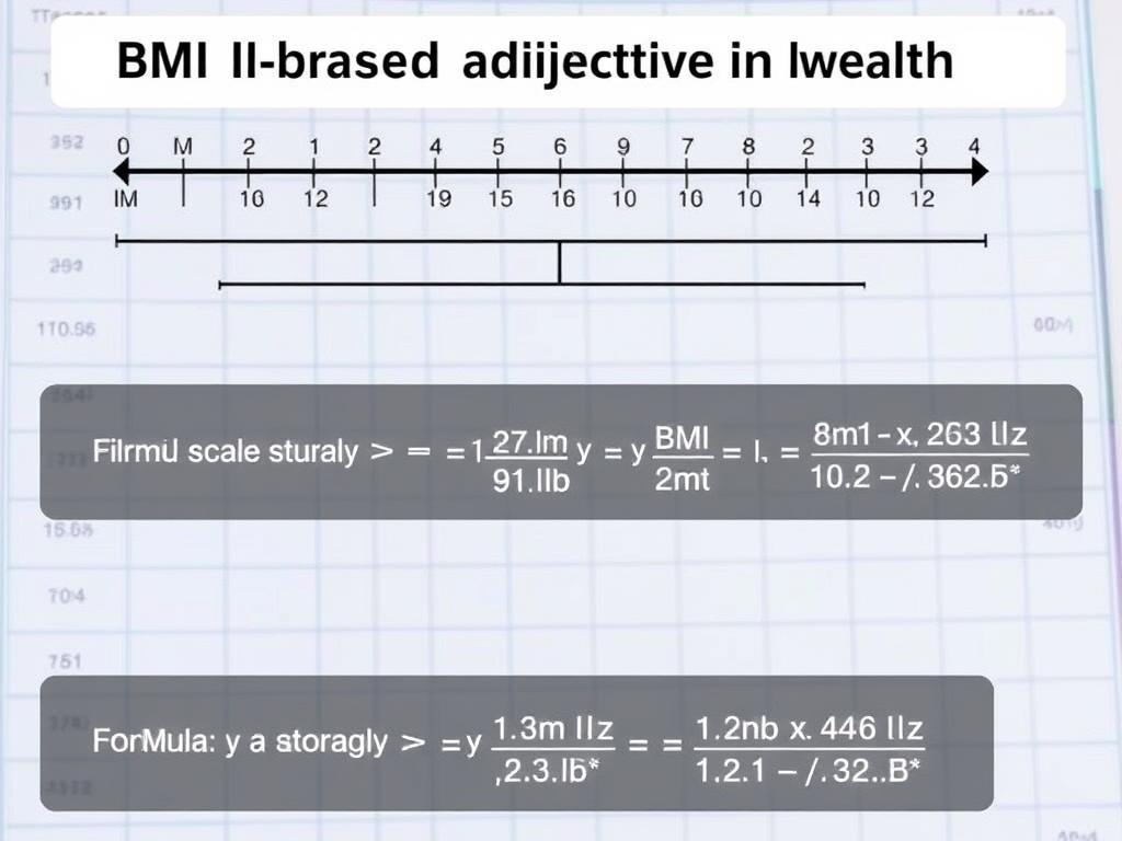 BMI-based adjustment method for calculating adjusted body weight