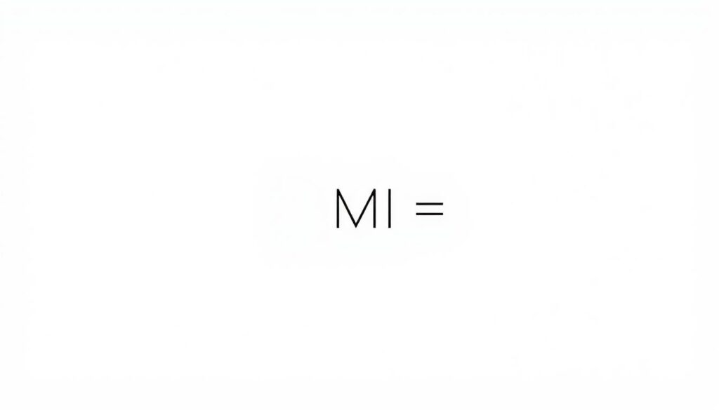 BMI calculation formula