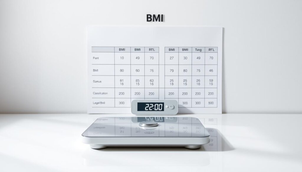 BMI calculation steps