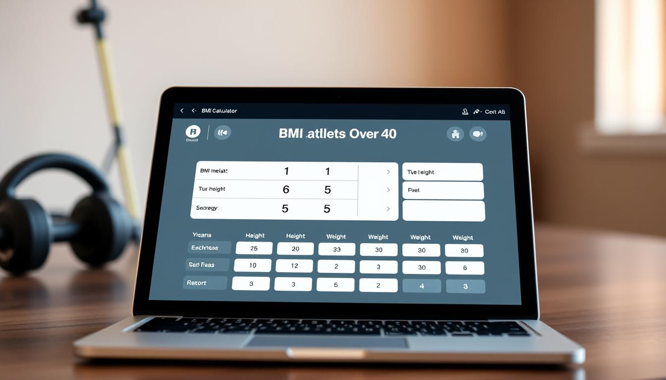 BMI calculator for athletes over 40