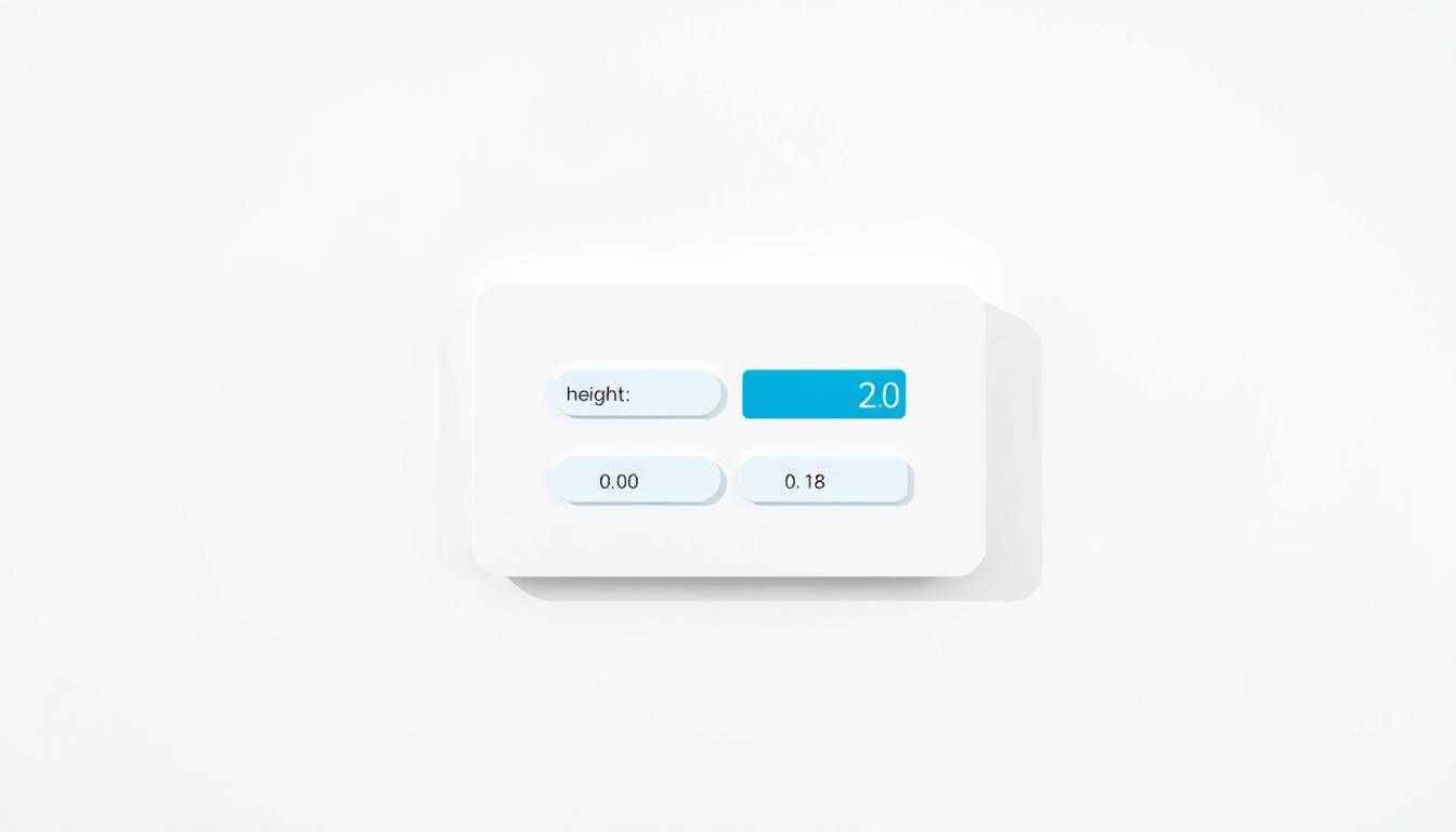 BMI calculator metric units
