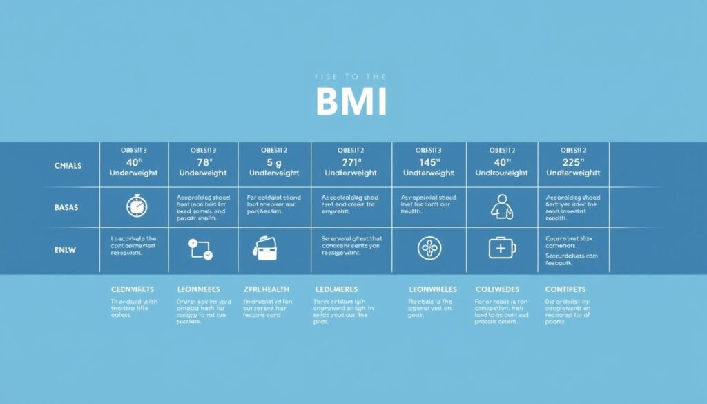 BMI categories and health risks