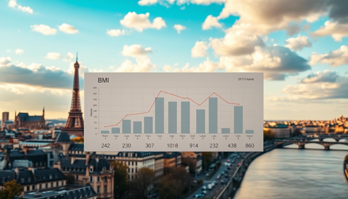 BMI chart Paris