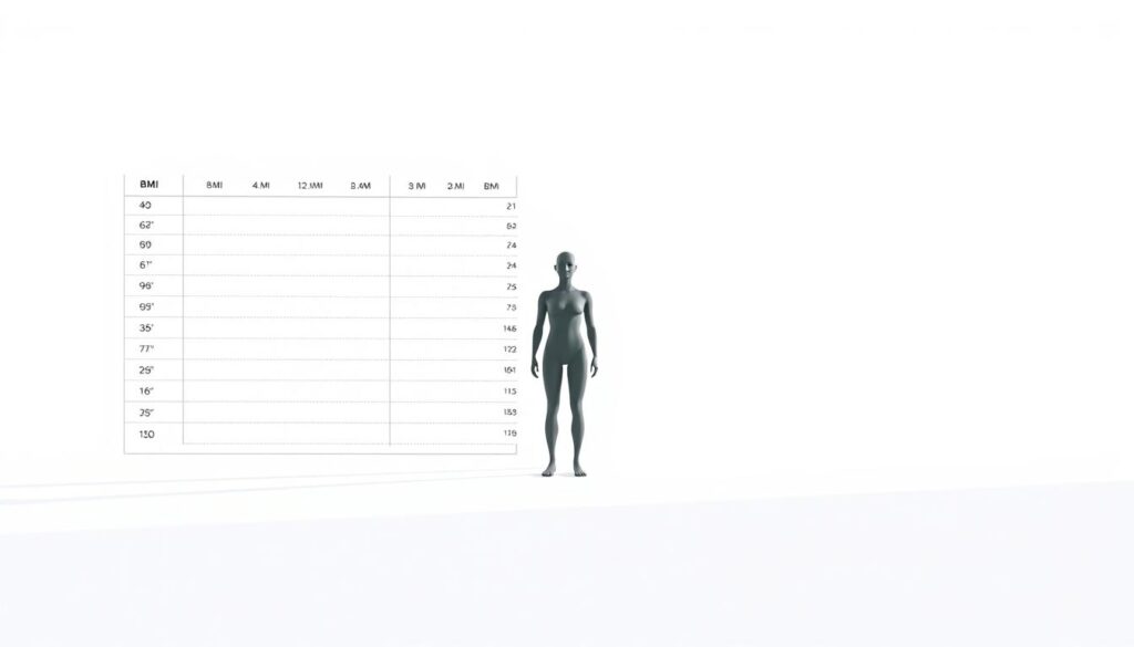 BMI chart analysis