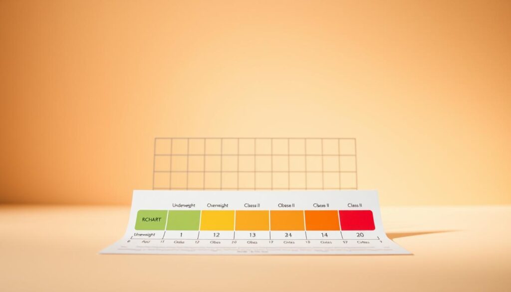 BMI chart categories