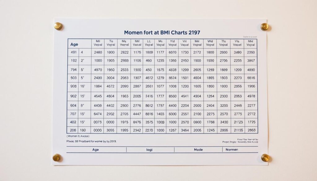 BMI chart interpretation