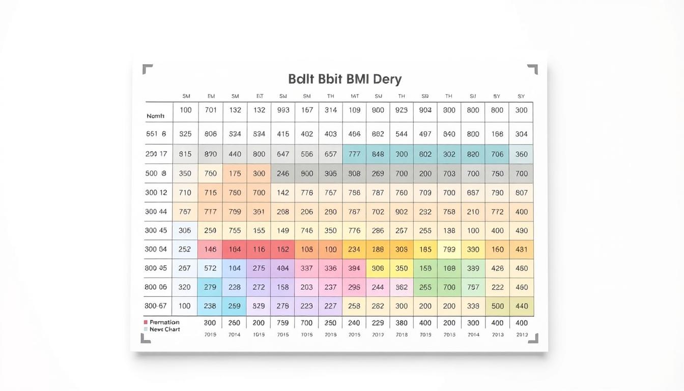 BMI chart