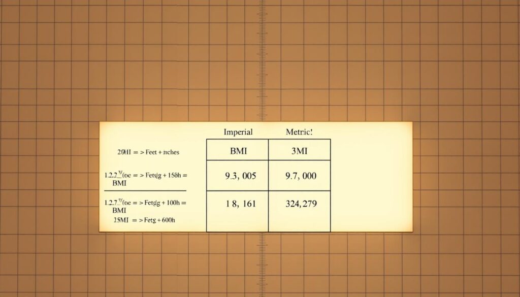 BMI formula comparison
