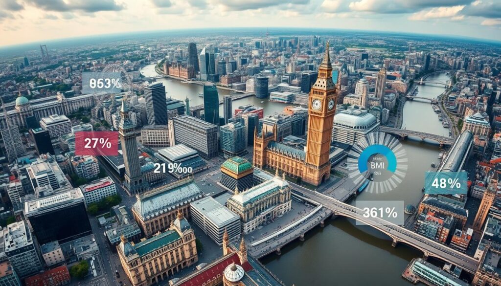 BMI statistics London
