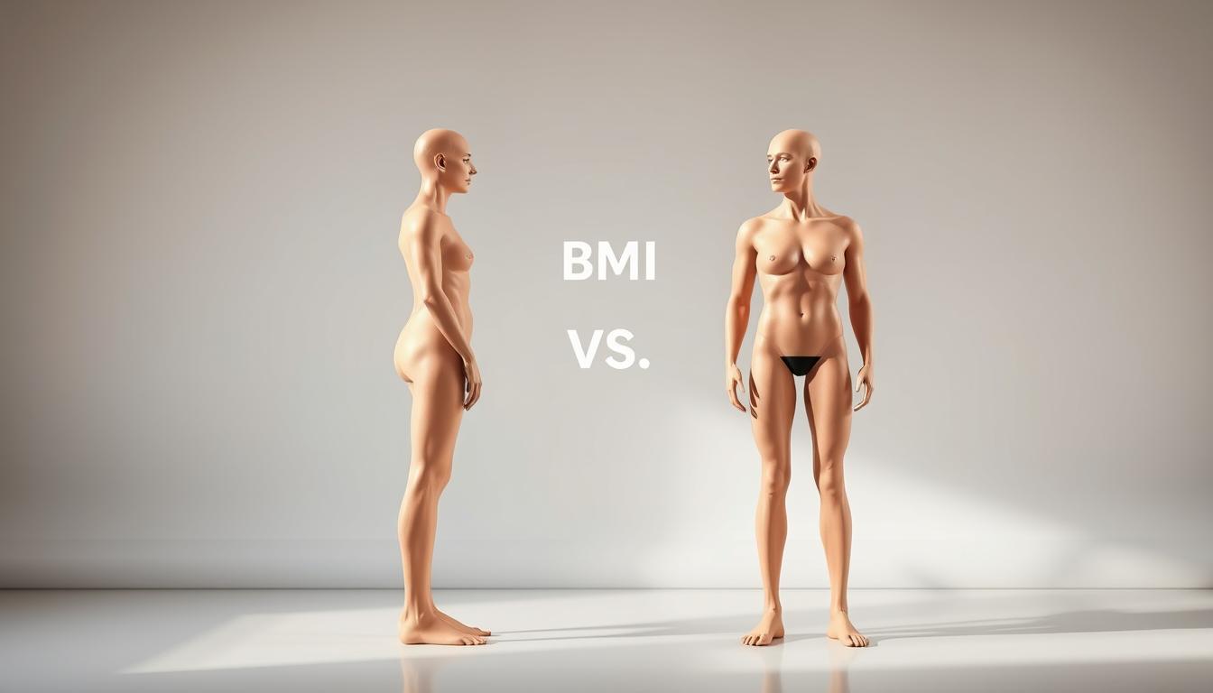 BMI vs body fat percentage