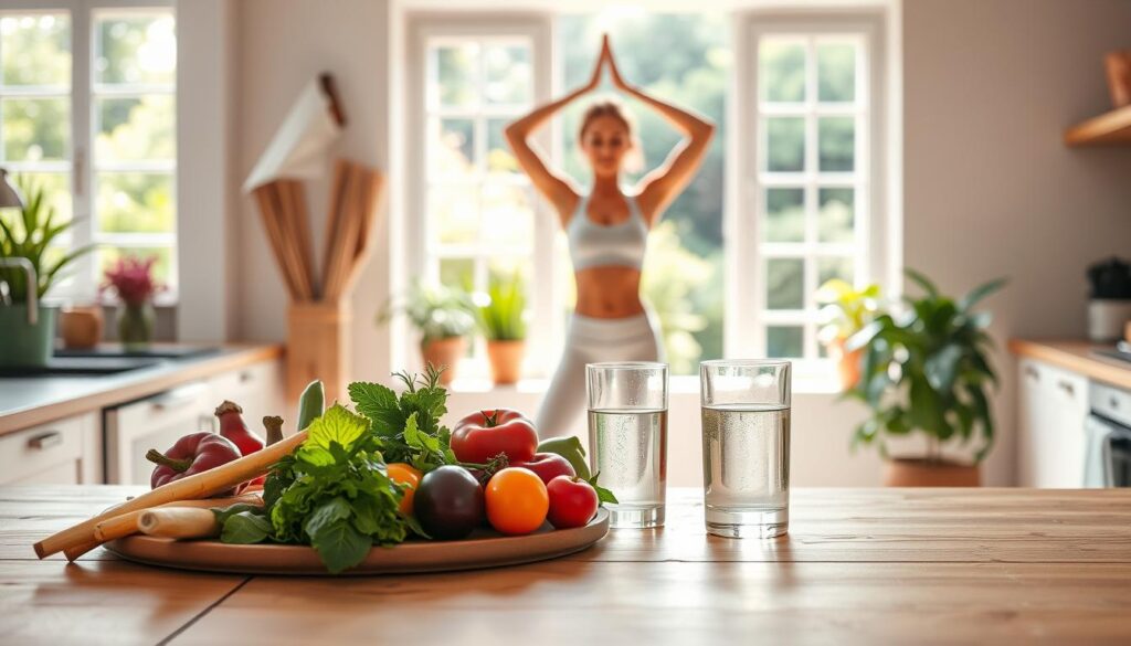 Healthy weight management through diet and exercise